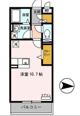 オーシャンコートTの物件間取画像